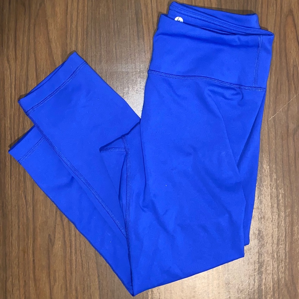 Cobalt blue Capri leggings